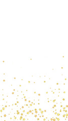 Magic stars vector overlay.  Gold stars scattered