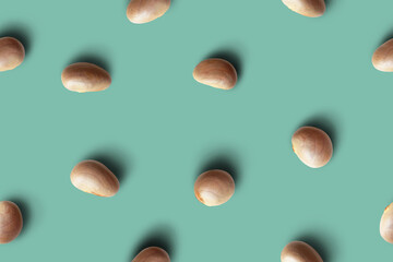 Jackfruit Seed Seamless Pattern