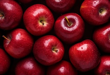 Fototapeta na wymiar Ripe apple fruit as backgrounds
