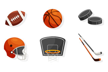 Set Collection of Sport Element