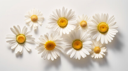 daisy flower top view