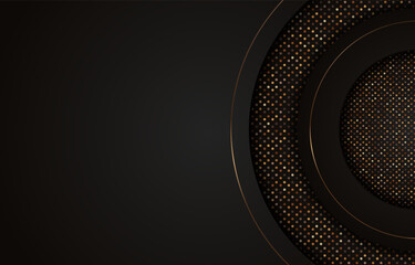 black and gold background