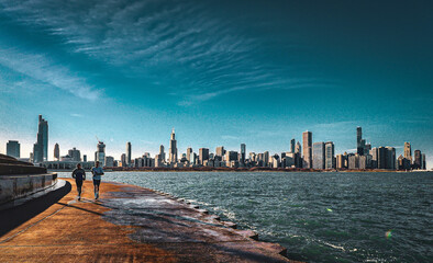 panorama of the city