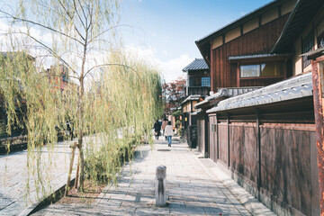 Fototapeta na wymiar 京都　祇園の風景