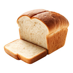 White Bread on a transparent background!