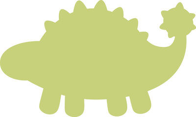 Baby Dinosaur Silhouette