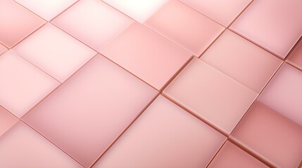 Fototapeta na wymiar Grid Texture in Blush Colors. Futuristic Background