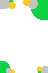 background made up of circles