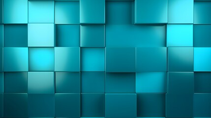 Grid Texture in Cyan Colors. Futuristic Background