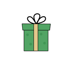 Christmas Gift Vector Illustration