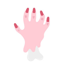 Obraz premium Pink Halloween