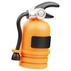 fire extinguisher 3D Illustration