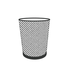 Wastebasket design concept stock illustration