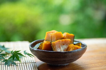 おいしいカボチャの煮物