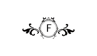 LUXURY CREST WINGS LOGO F