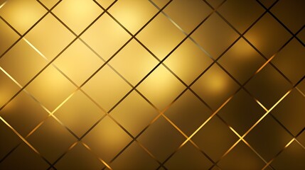 Grid Texture in Gold Colors. Futuristic Background