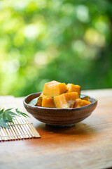 おいしいカボチャの煮物