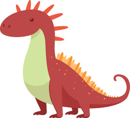 Funny Standing Dinosaur