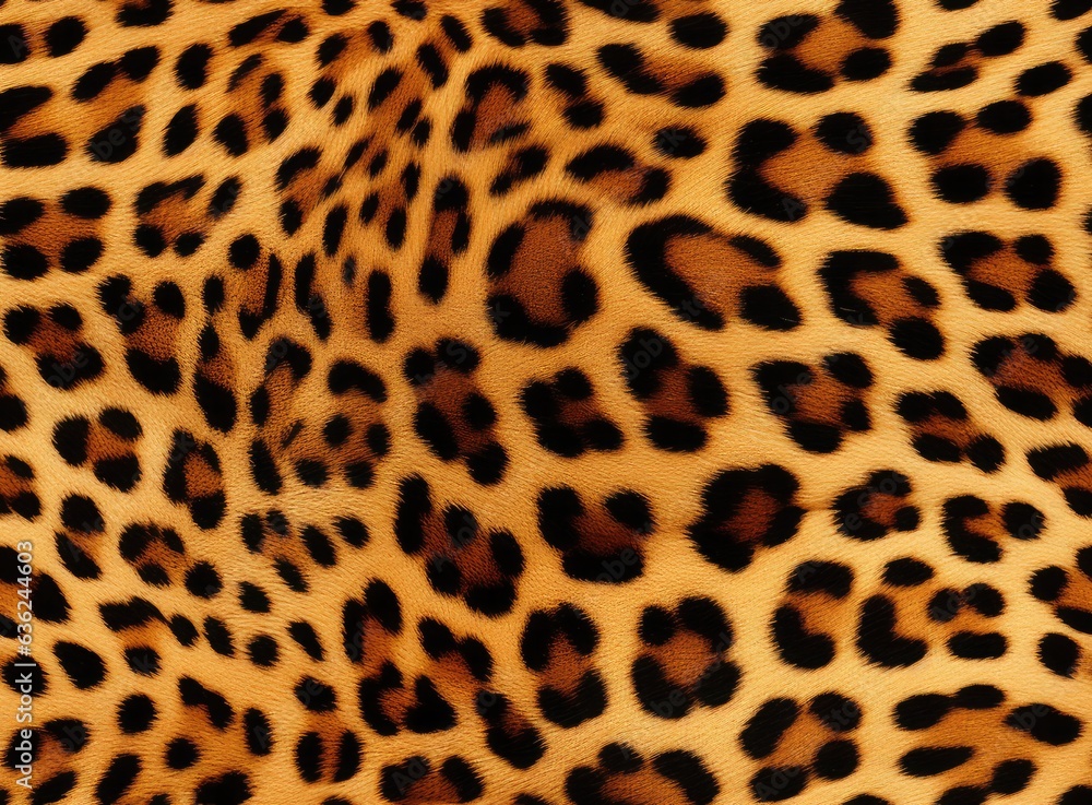 Poster wild animal pattern background or texture. seamless pattern. seamless wallpaper. created with genera