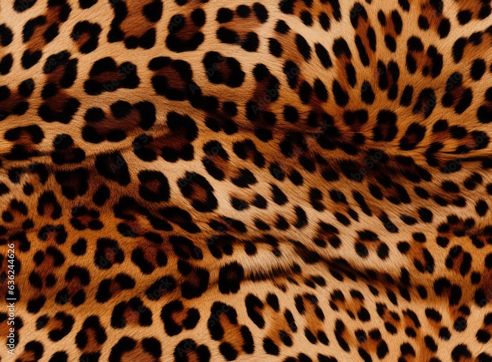 Poster wild animal pattern background or texture. seamless pattern. seamless wallpaper. created with genera