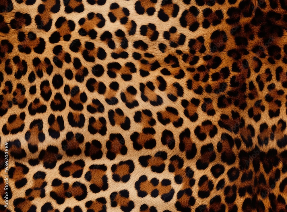 Poster wild animal pattern background or texture. seamless pattern. seamless wallpaper. created with genera