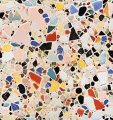 Marble floor seamless texture. Natural stones. SEAMLESS PATTERN. SEAMLESS WALLPAPER. Created with Generative AI technology.
