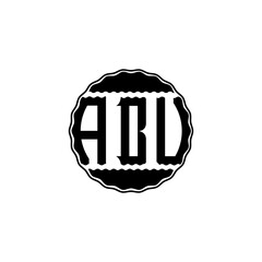 Letter Logo Design 'ABU'