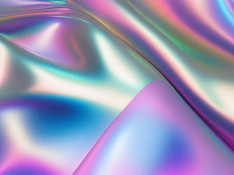 abstract holographic background AI generated © hu