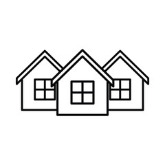 Home icon house icon vector 