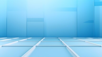 Grid Texture in Sky Blue Colors. Futuristic Background