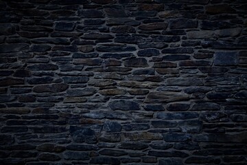 Stone wall night texture