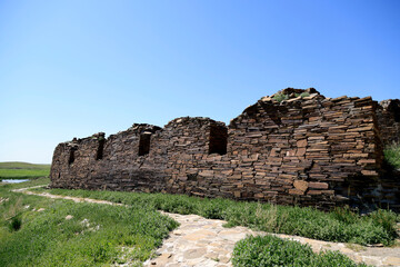 Som Hoh Burd temple ruins, Mongolia