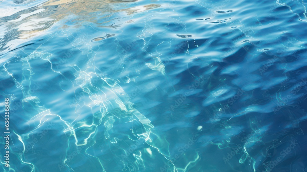 Poster water background created with generative ai