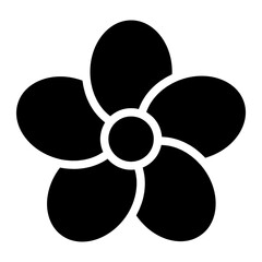 flower glyph 