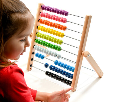 Child with Abacus