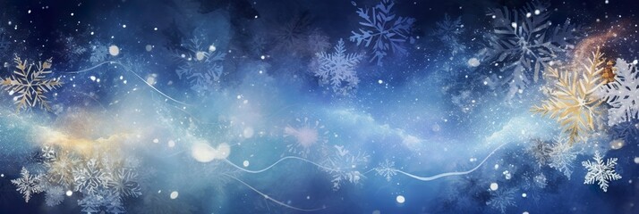 verträumte, weihnachtliche winterlandschaft  (Generative AI) - obrazy, fototapety, plakaty