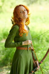 girl with bow