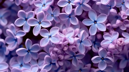 Beautiful purple background from lilac flowers, Spring flowers.