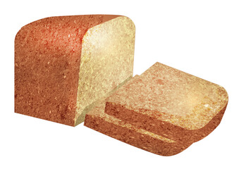 Slices of bread (toast) 