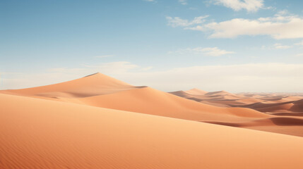 Sand dunes in the United Arab Emirates