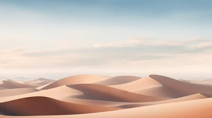 Foto op Plexiglas Sand dunes in the United Arab Emirates © STORYTELLER