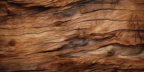 Foto auf Acrylglas Bark wood texture, untreated natural tree bark, backdrop. © dinastya