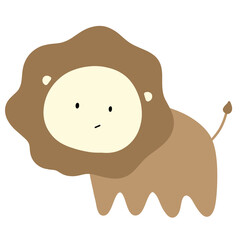 cartoon lion