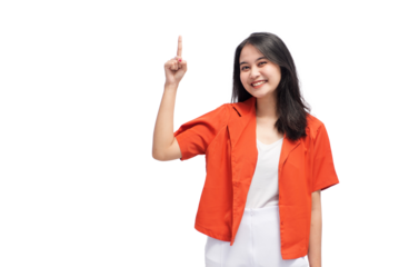 Young Business Woman Isolated