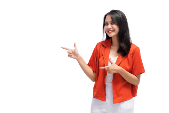 Young Business Woman Isolated