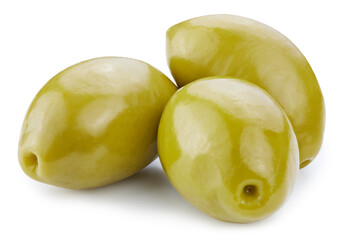 Olive isolated on white background