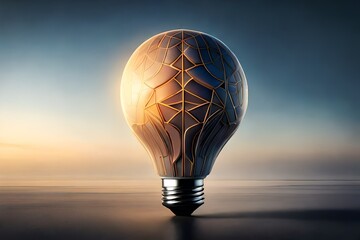 light bulb in the sky
