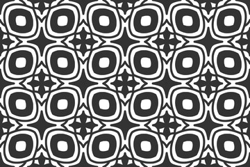 Seamless abstract geometric shape pattern