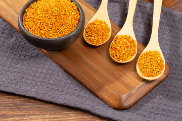 Bee Pollen Grains Natural And Healthy Food
