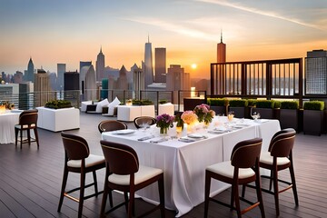 restaurant on the beach GENERATIVE AI